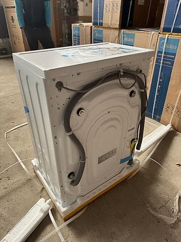 сушилка для слива: Стиральная машина автомат, Новый, Midea, До 6 кг, Фронтальная, Оптом — 5