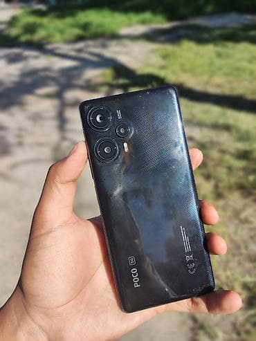 xiaomi poco f7: Poco F5, Б/у, 256 ГБ, цвет - Черный, 2 SIM — 1