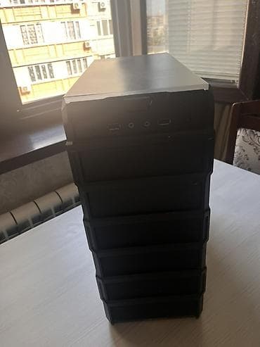Корпус ПК, Б/у, Winstar, Micro-ATX, цвет - Черный
