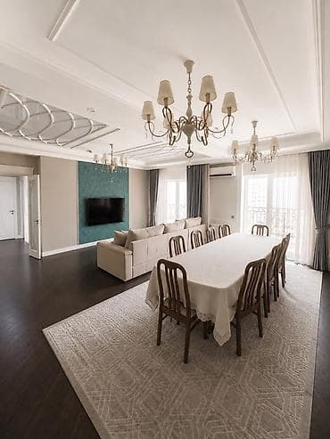 4 комнаты, 150 м², Элитка, Ала-Арча ТРЦ Элитка, 7 этаж, Дизайнерский ремонт — 6
