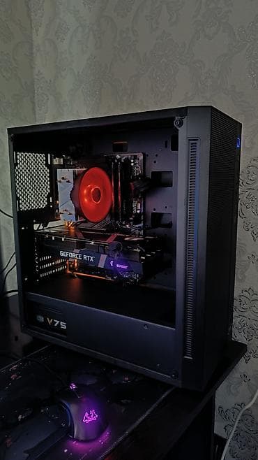 ryzen 7: Компьютер, ядер - 12, ОЗУ 16 ГБ, Для работы, учебы, Б/у, Intel Core i7, NVIDIA GeForce RTX 3070, HDD + SSD — 1