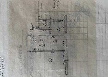 104: 2 комнаты, 42 м², 104 серия, 1 этаж, Старый ремонт — 9