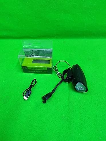 колокольчик для школы: Велосипедный фонарь модели 7588 Speaker Bicycle Light HJ-7588💡 Это — 1