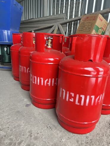 Баллоны для сжиженного газа (пропан/пропан‑бутан) - Материал: сталь