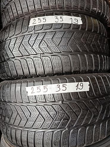 Шины 255/35 R19. - Размер: 255/35 R19 (указан на наклейке). -