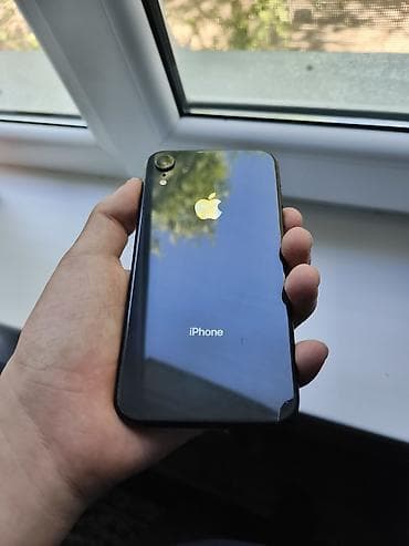 Мобильные телефоны и аксессуары: IPhone Xr, Б/у, 256 ГБ, Черный, Кабель, В рассрочку, 80 % — 4