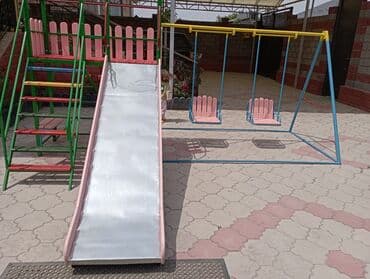 домик для: Детские горки. Для малышей и детей постарше. Для детских садов и — 3