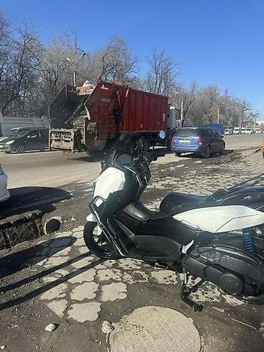 z макс скутер: Скутер-z max 150 куб бело‑черный, городско‑туристический класс — 8