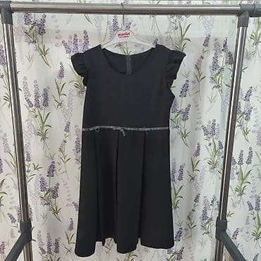 made: Повседневное платье, Made in KG, Осень-весна, Длинная модель, Сарафан, M — 1