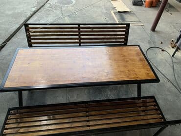 фурнитура для мягкой мебели бишкек: Комплект садовой мебели, Дерево — 6