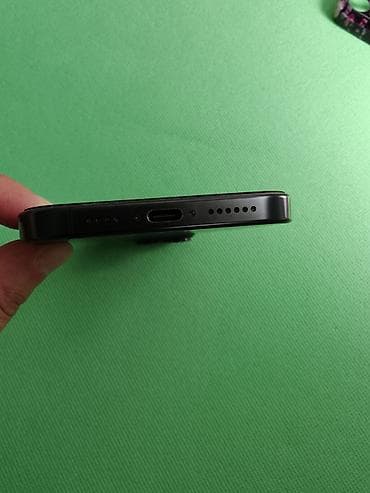 IPhone 16 Pro Max, Б/у, 256 ГБ, Black Titanium, Зарядное устройство, 91 % — 8