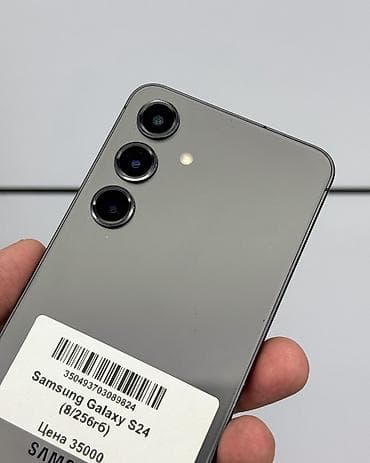 se electronics: Samsung Galaxy S24, Б/у, 256 ГБ, цвет - Черный, В рассрочку, 1 SIM, eSIM — 3