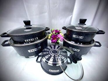 ищу казан: Казан набор 5 в 1! По акции 6490с Немецкий бренд Uakeen Антипригарное — 1