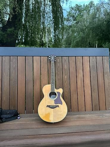 сустейн: Акустическая гитара с вырезом (cutaway), корпус типа джамбо — 1