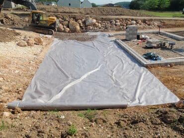 тент на крышу: Геотекстиль под тротуарную плитку и брусчатку Садовые дорожки — 5