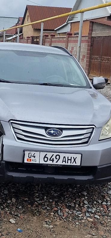 решетка legacy: Решетка радиатора Subaru 2010 г., Б/у, Оригинал — 1