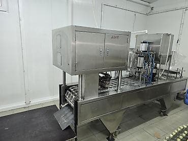 Таңгактоочу жана фасовкалоочу аппараттар: Автоматическая линия для фасовки и укупорки в пластиковые стаканы — 1