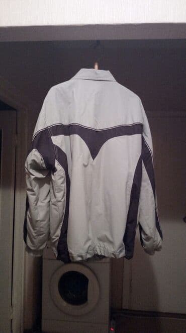 Рубашки: Мужская куртка, 2XL, Nike, Б/у, цвет - Бежевый, Самовывоз — 2