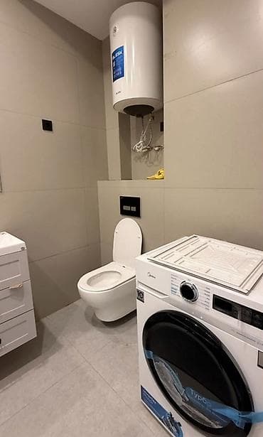 Недвижимость: 2 комнаты, 75 м², Элитка, Асанбай мкр Элитка, 12 этаж, Свежий ремонт — 6