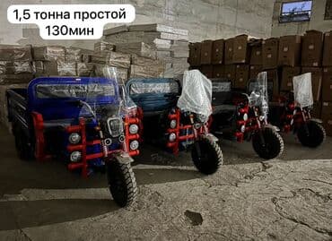 Мотороллер муравей Электро, 80 км, 1500 кг и более, Новый, В рассрочку