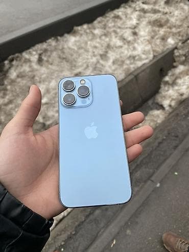 громкая связь: IPhone 13 Pro, 128 ГБ, Sierra Blue, Защитное стекло — 2
