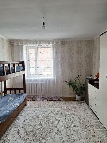 комната сдается аламедин 1: 2 комнаты, 55 м², 104 серия, 4 этаж, Евроремонт — 3