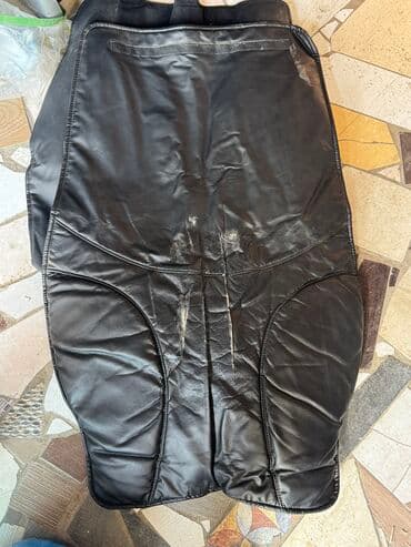 меховые чехлы: Массажное кресло, Б/у, Бесплатная доставка, Самовывоз, Платная доставка, цвет - Черный — 3