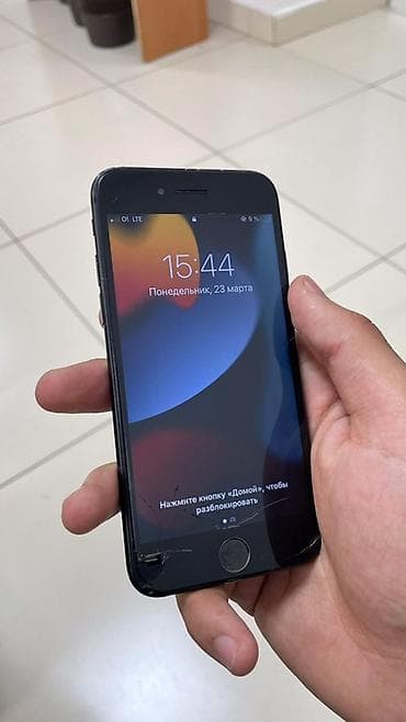 wi: IPhone 7, 128 ГБ, Черный, 100 % — 1