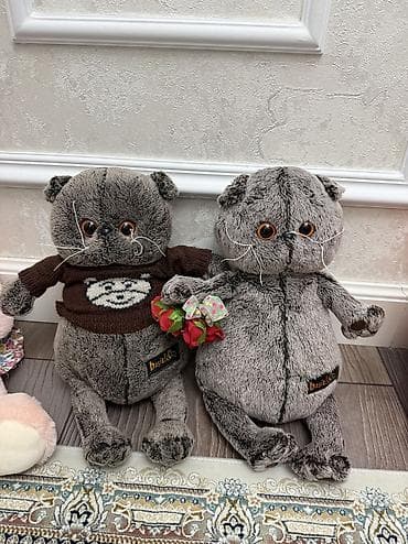 мягкие мишки: Мягкие игрушки – большая подборка персонажей и зверят почти новые — 7