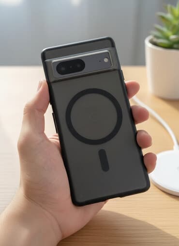 обменяю на самсунг: Google Pixel 7, Б/у, 256 ГБ, цвет - Черный, 1 SIM — 1