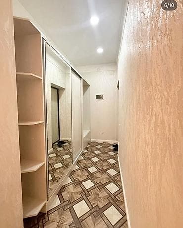 1ком кв пишпек: 2 комнаты, 70 м², 7 этаж, Дизайнерский ремонт — 7