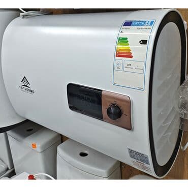 Накопительный водонагреватель Объем бака: 80 л, Электрический, Регулятор температуры, Эмалированная сталь, Новый