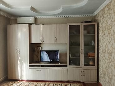 кухини мебел: Стенка-шкаф, Тип стенки-шкафа: Модульная, Для зала, Б/у, Особенности: С отделением под телевизор — 1