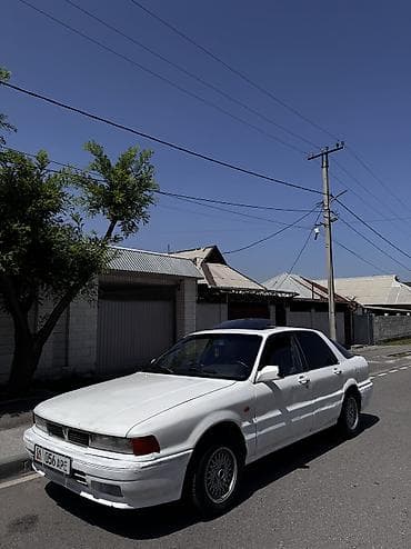lancer evolution: Mitsubishi Galant: 1989 г., 2 л, Механика, Бензин, Седан — 5