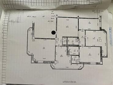 Квартиры: 5 и более комнат, 193 м², Элитка, 10 этаж, Старый ремонт — 3