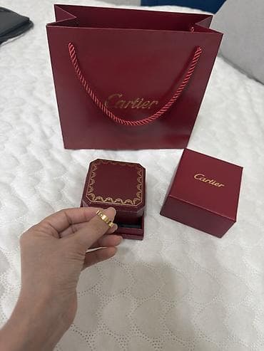 love is: Кольцо Cartier Love 16 размер - Материал: жёлтое золото «медицинская — 3