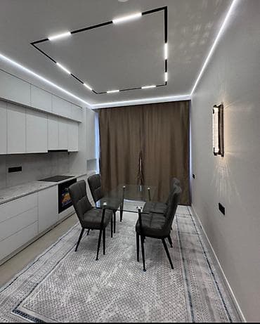Кыймылсыз мүлк: 2 бөлмө, 55 м², 14 кабат, Евроремонт — 1