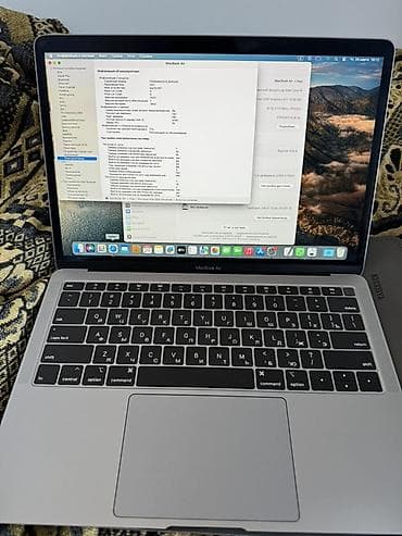tab s: MacBook Air 13.3" (Retina, 2018) — комплект с зарядным устройством и — 4