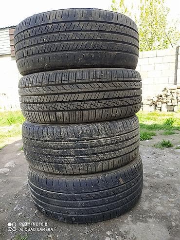 рвд шланг: Шины 225 / 55 / R 17, Лето, Б/у, Комплект, Легковые, Корея, Hankook — 1