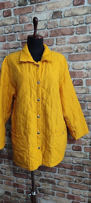 желтый куртка: Ветровка, Осень-весна, M — 2