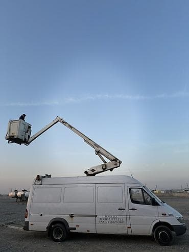 спринтер 410: Автовышка, Mercedes-Benz, 2002 г., 14 м — 2