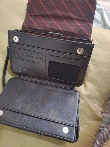 у настоящей женщины должна быть сумка: Барсетка, Материал: Натуральная кожа, Застежка на молнии, Новый — 8