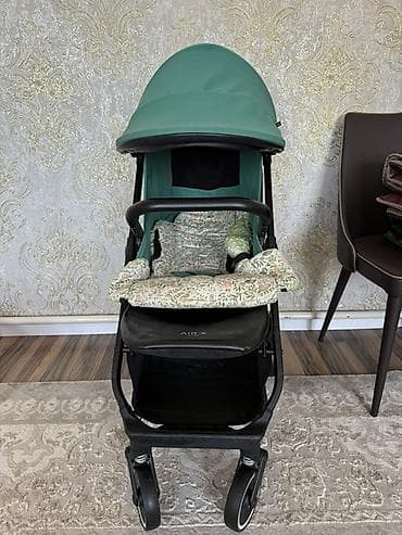 Детский мир: Коляска, Anex, цвет - Голубой, Б/у, Самовывоз — 3