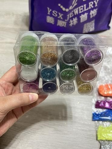 string art: Набор декоративных глиттеров (блёсток) для рукоделия и творчества — 5