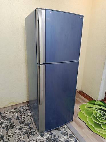 hitachi холодильник: Холодильник Sharp, Б/у, Двухкамерный, No frost, 60 * 160 * 60 — 2
