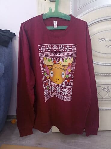 приталенные толстовки: Свитшот, Флис, Жаңы, 3XL — 1