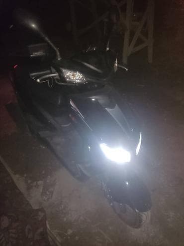 мотороллер грузовой: Макси-скутер M8, 150 куб. см, Бензин, Б/у — 2