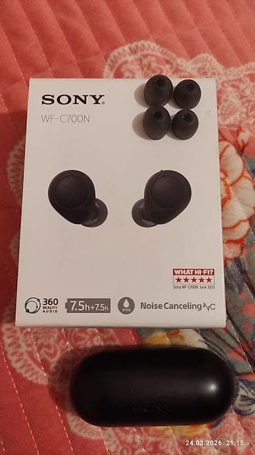 samsung not8: Наушники-вкладыши Sony WF-C700N (черные) с активным шумоподавлением — 1