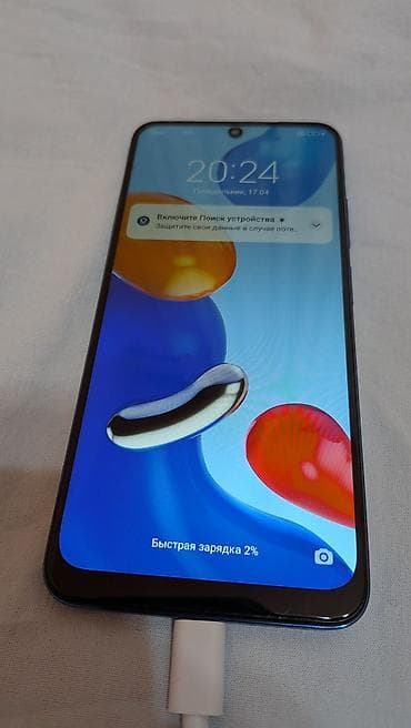 Redmi, Redmi Note 11, Б/у, 128 ГБ, цвет - Синий, 2 SIM — 2