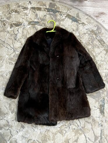 Шуба, Норка, По колено, M